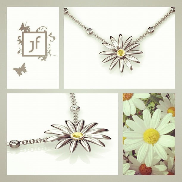 prästkrage hängsmycke