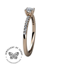 smal ring roséguld