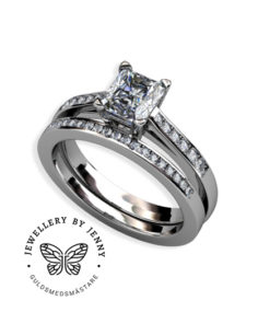 förlovningsring och vigselring