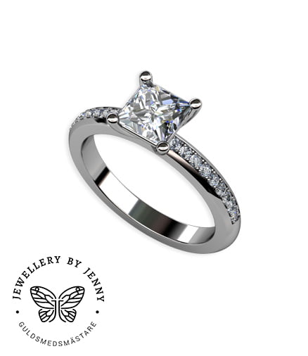 diamantring platina
