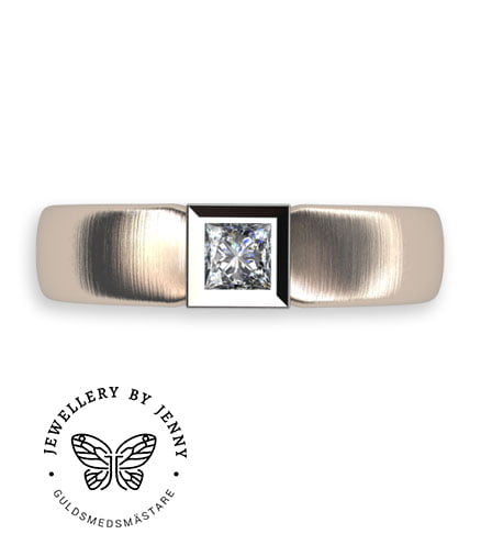 enstensring prinsesslipad diamant