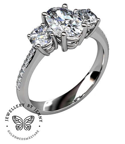 Diamantring Felicia - Bild 2