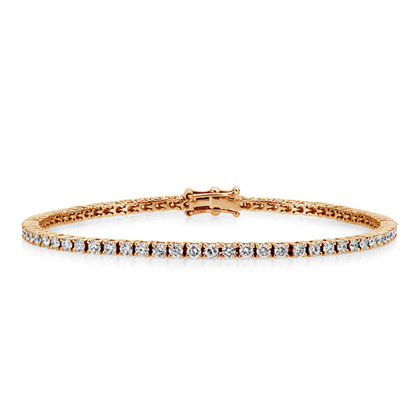 tennisarmband roséguld