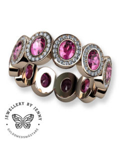 alliansring rosa